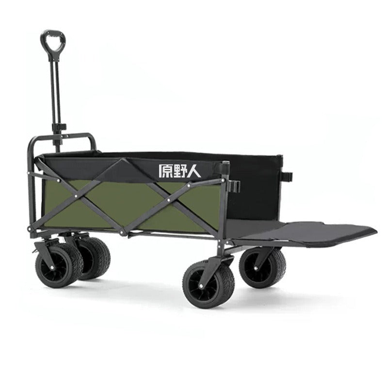 Rear Camp Trailer Outdoor Folding Oversized Camping Hand Buggy