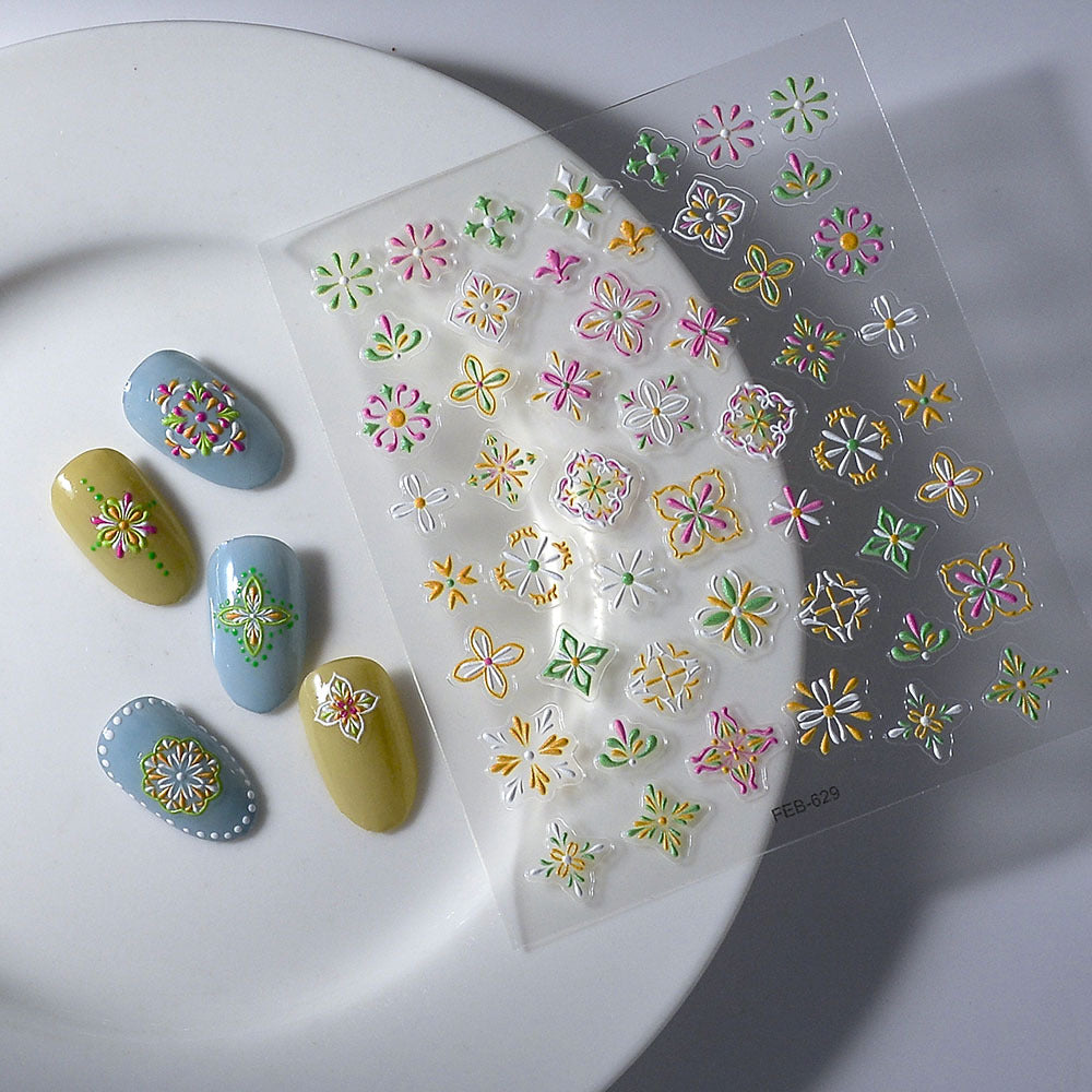 Craft Three-dimensional Nail Sticker Relief
