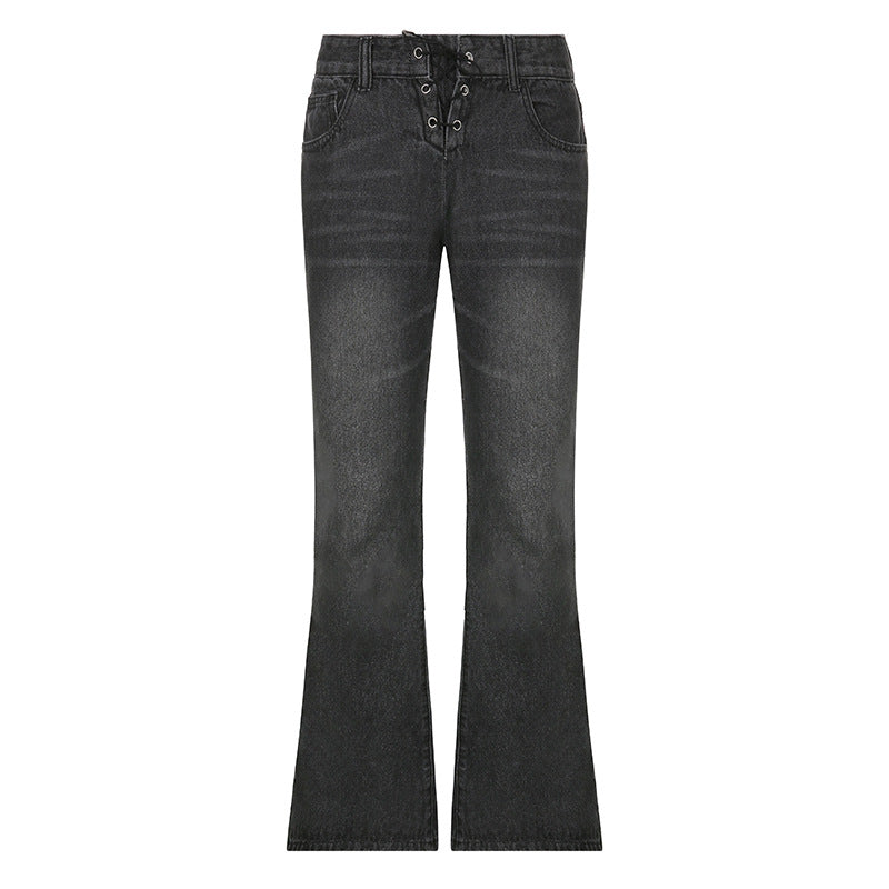 Slim Slim Women's Solid Color Trousers