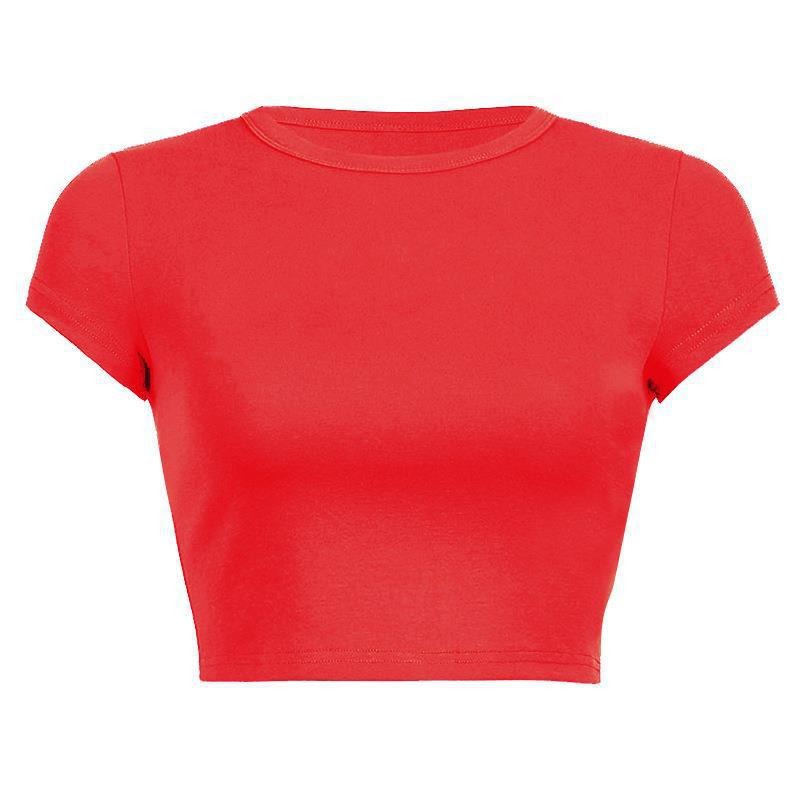 European And American DIY Summer Y2g Short-sleeved Women's T-shirt Hot Girl