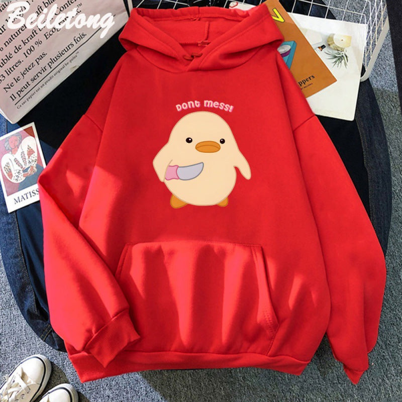 Women's Casual Cartoon Loose Sweater