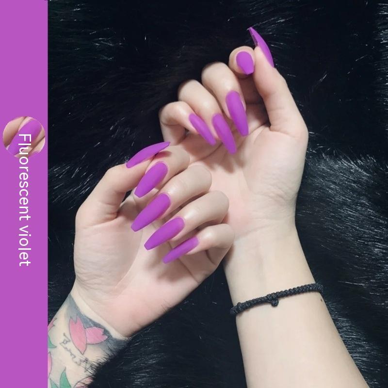 Fluorescent Manicure European And American Style Nightclub