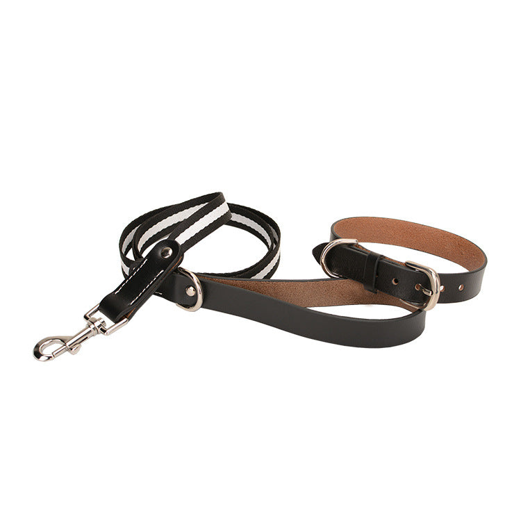 Multi-color Comfortable And Continuous Pet Dog Collar Traction Rope