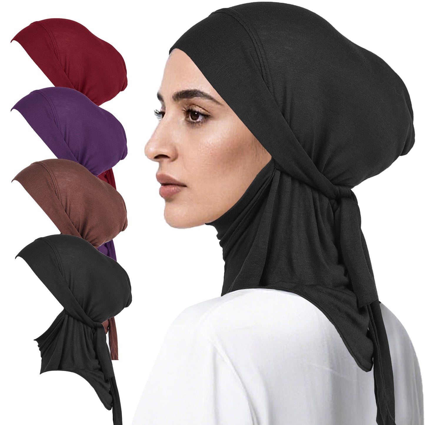 Women's Polyester Hand-embroidered Headscarf