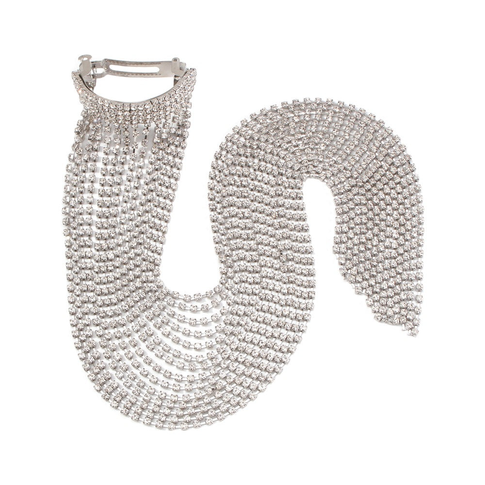 Hair Accessories Geometric Claw Chain Retro Temperament Chain Hairpin Female