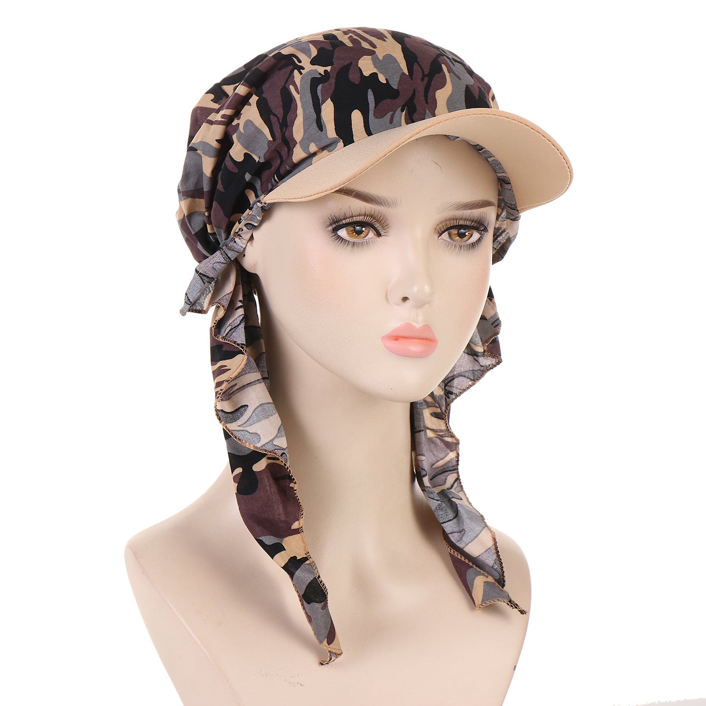 Women's Printed Headscarf Fashion Cap