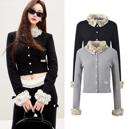Stylish Luxurious Cropped Top For Early Spring