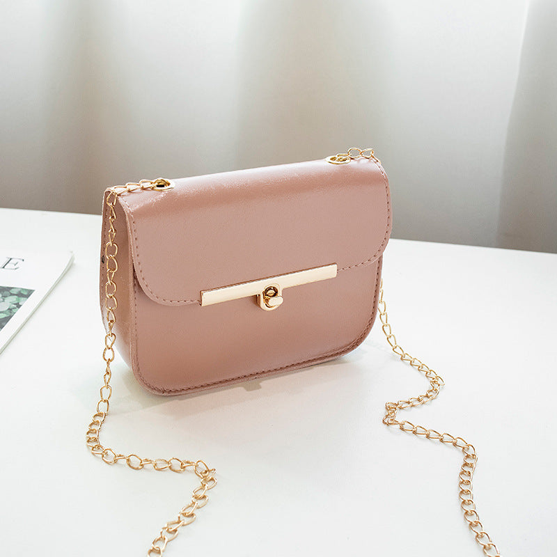 Women's Fashion Casual Solid Color Single Shoulder Crossbody Bag