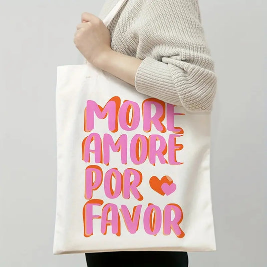 Festive Gift Cute Cartoon Women's Canvas Tote Bag