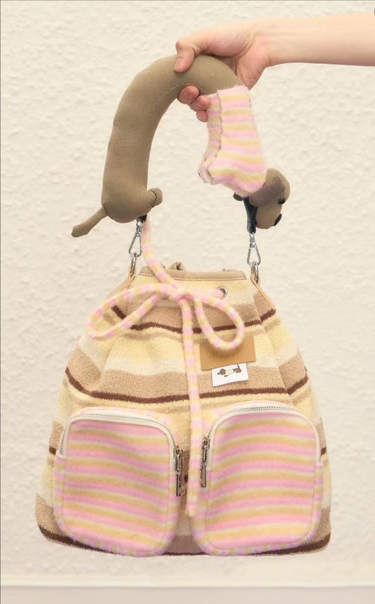 Large Capacity One Shoulder Cute Children's Fun Handbag