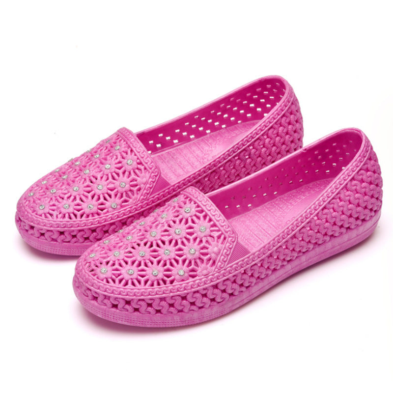 Women's New Summer Flat Bag Heel Sandals