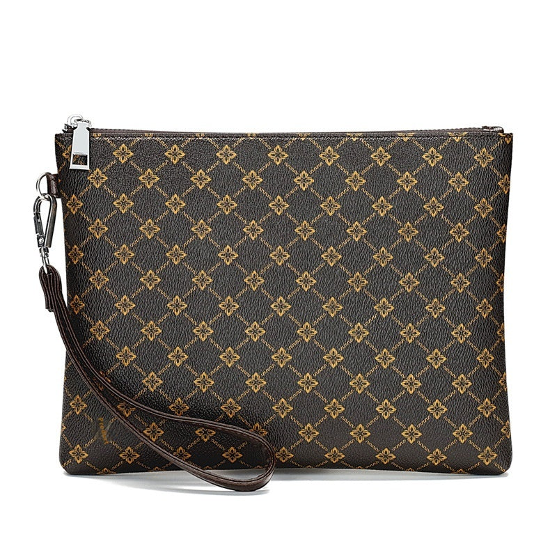Herre Clutch Clutch Kuvertpakke Casual Ginghamternet