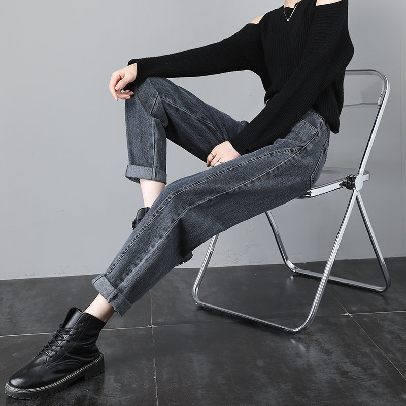 High Waist Slimming Radish Daddy Women's Pants