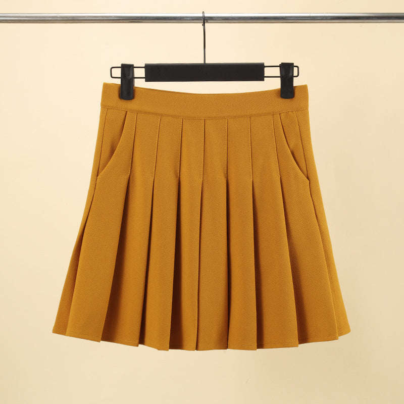 Casual Women's Clothing Slimming High Elastic Waist Anti-exposure Short Culottes