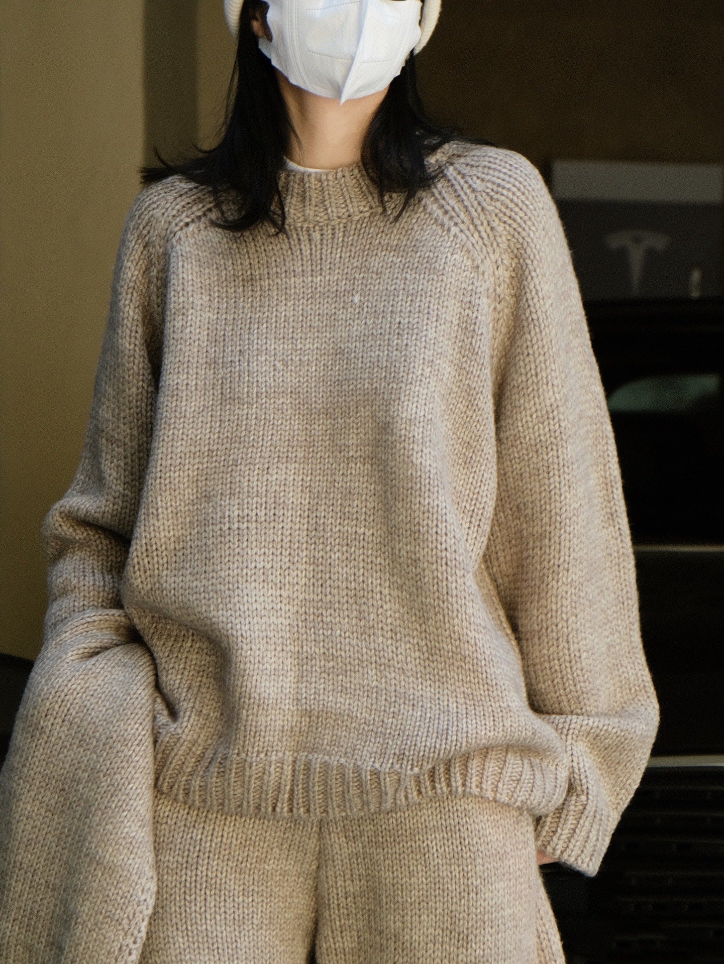 Winter New Thick Wool Line Pullover Sweater