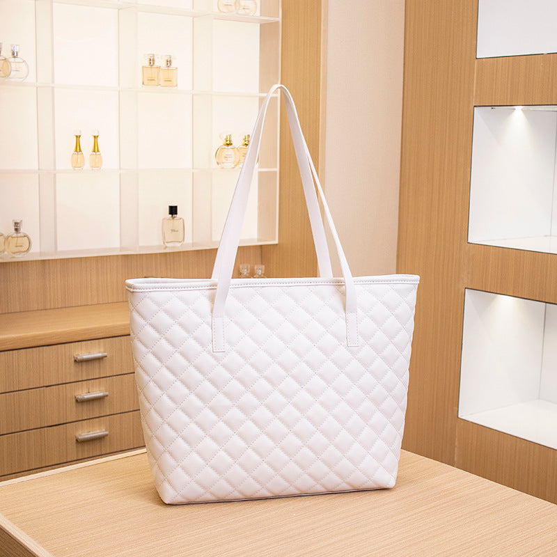 Fashion Rhombus Women's Portable Shoulder Bag