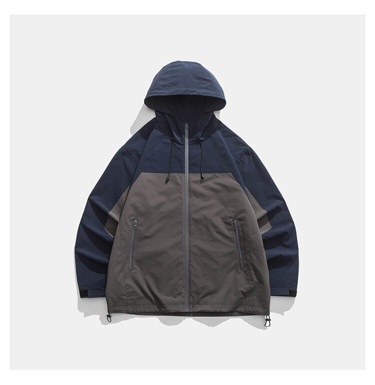 Spring And Autumn New Jacket Hooded Coat For Men