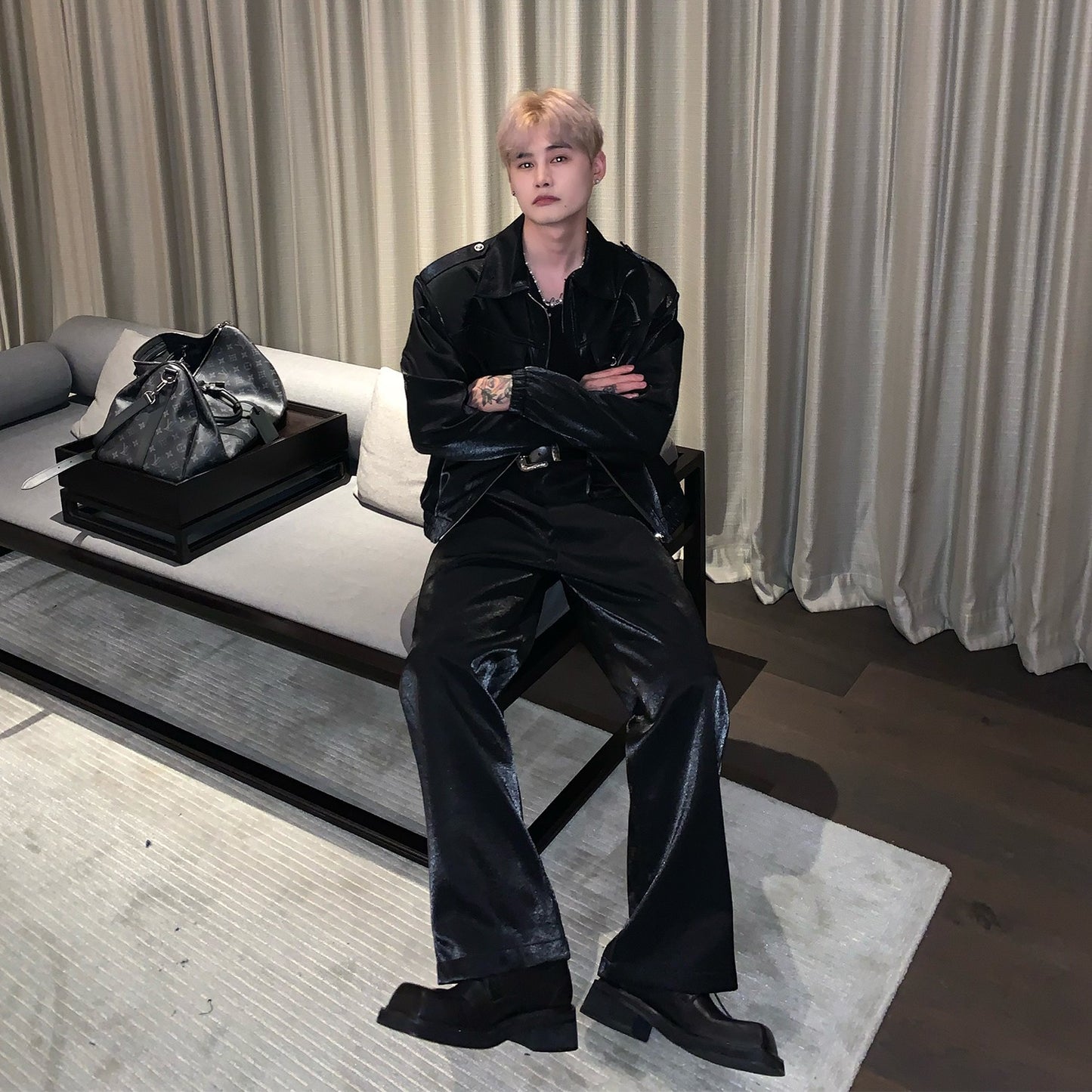 Niche High-end Design Short Jacket Men