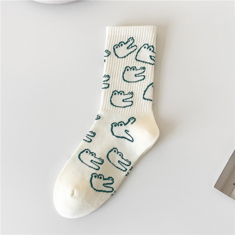 Cartoon Socks Japanese Personality