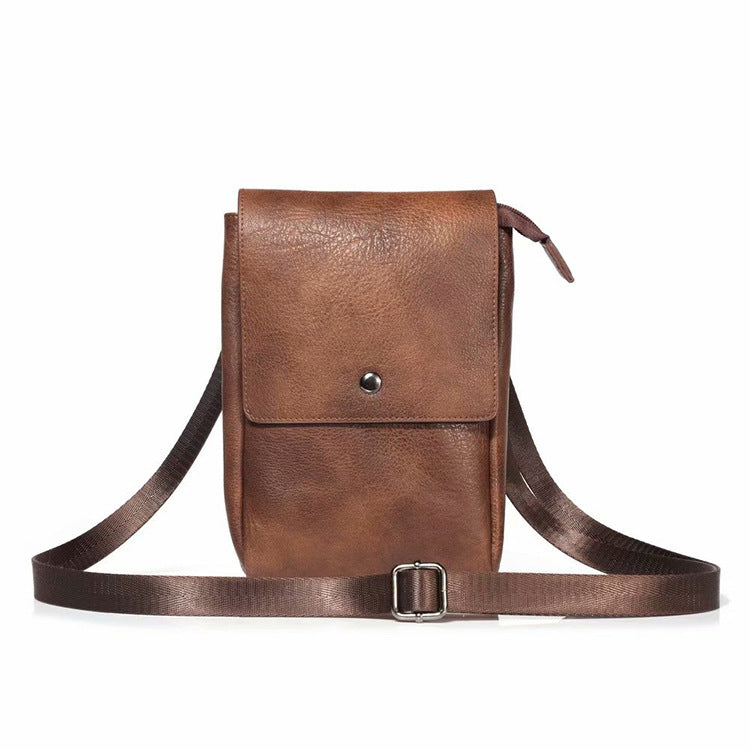 Pure Color Small Square Bag Fashion Casual Messenger