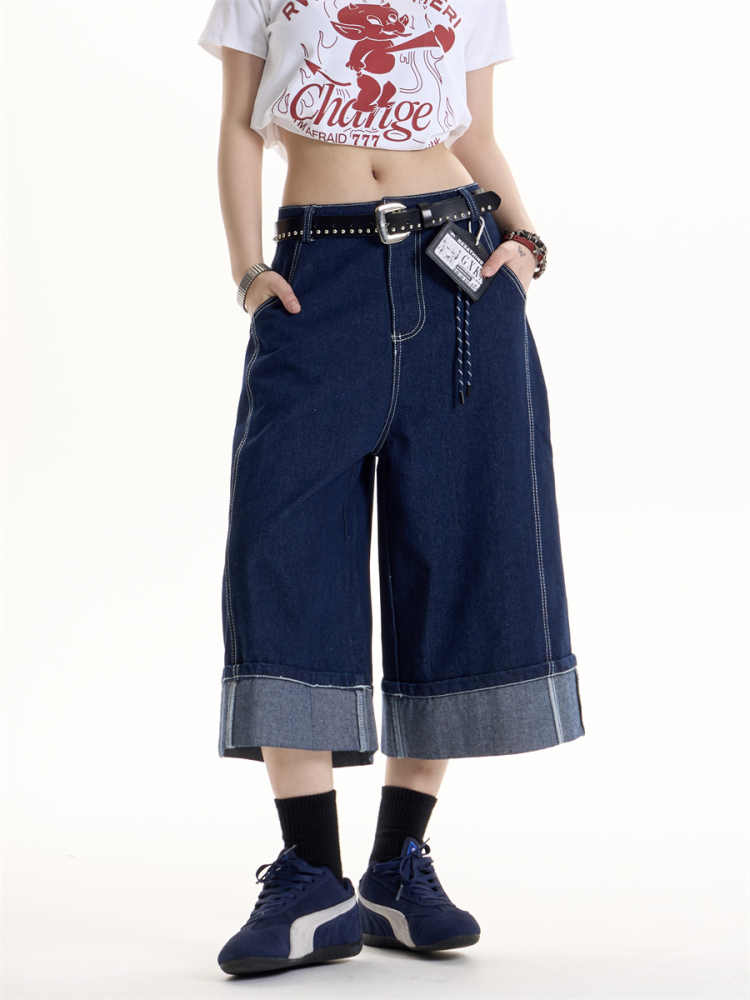Women's Retro Hot Girl Flanging Jeans