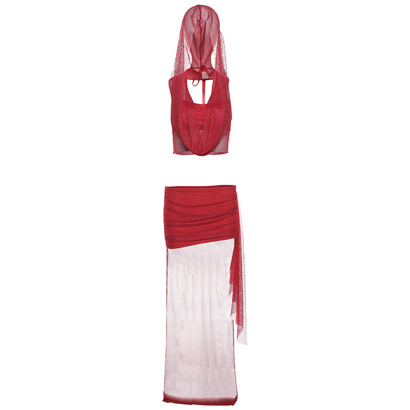 Fashionable Minimalist And Sexy Slim Fit Womens Set