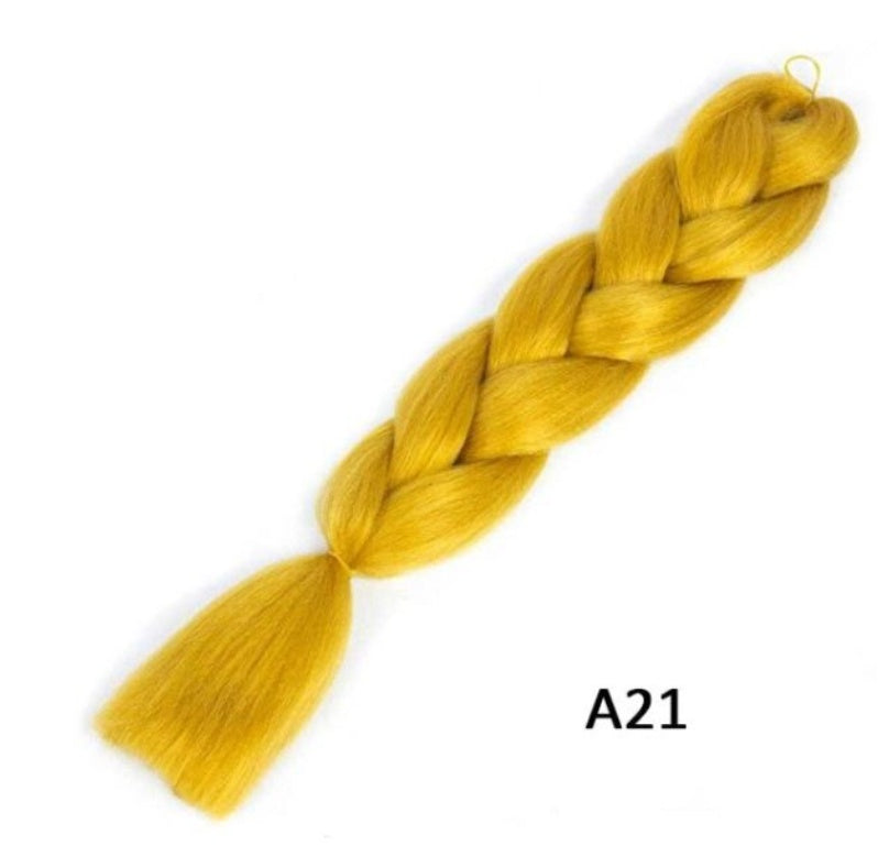 Synthetic Wig Dirty Braid Braided Hair Big Braid