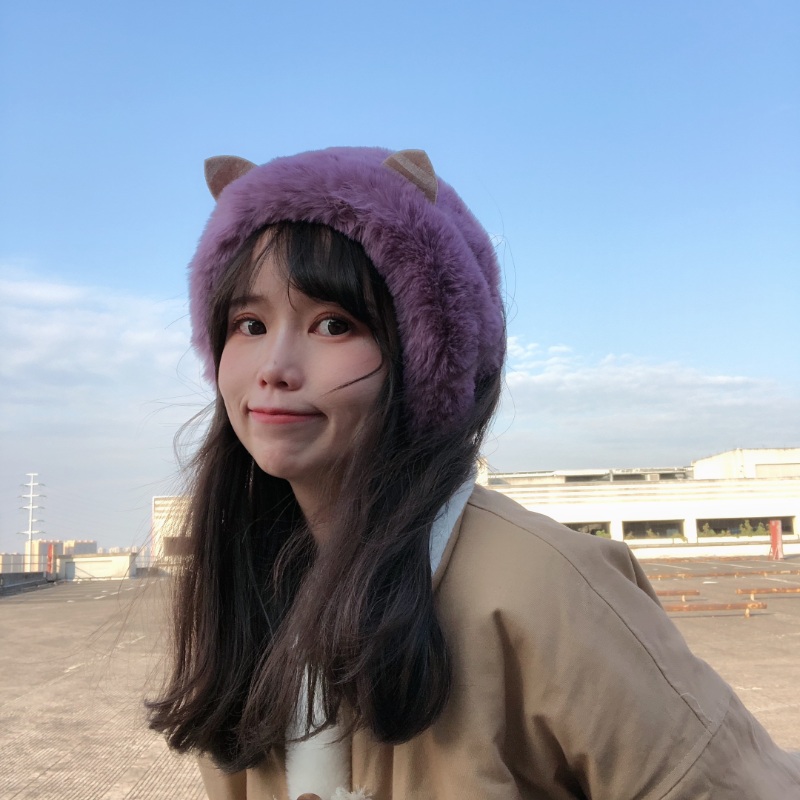 Cute And Thick High-value Cat Ears With Ear Cover