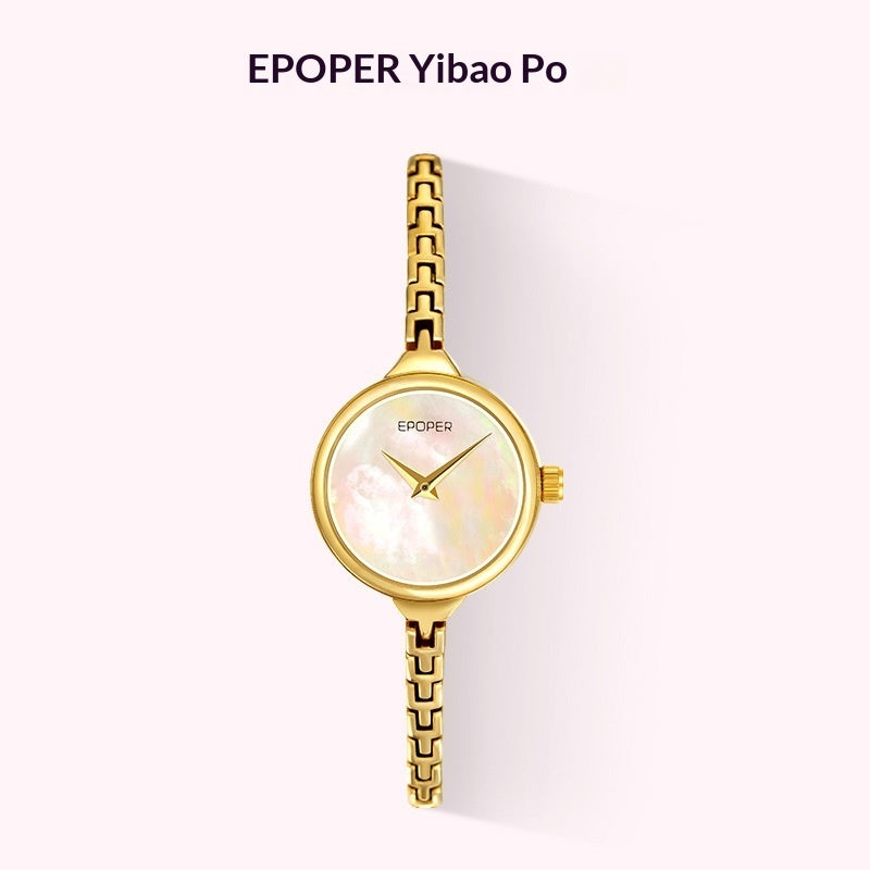 Versatile Petite And Refined Quartz Watch For Women