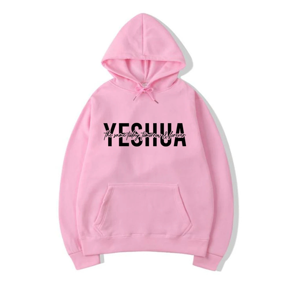 Yeshua Hoodie Kristen Hættetrøje Religiøs
