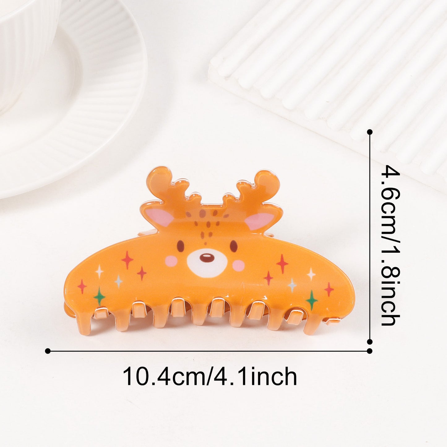 Christmas-themed Atmosphere Hair Clips Shark Clips