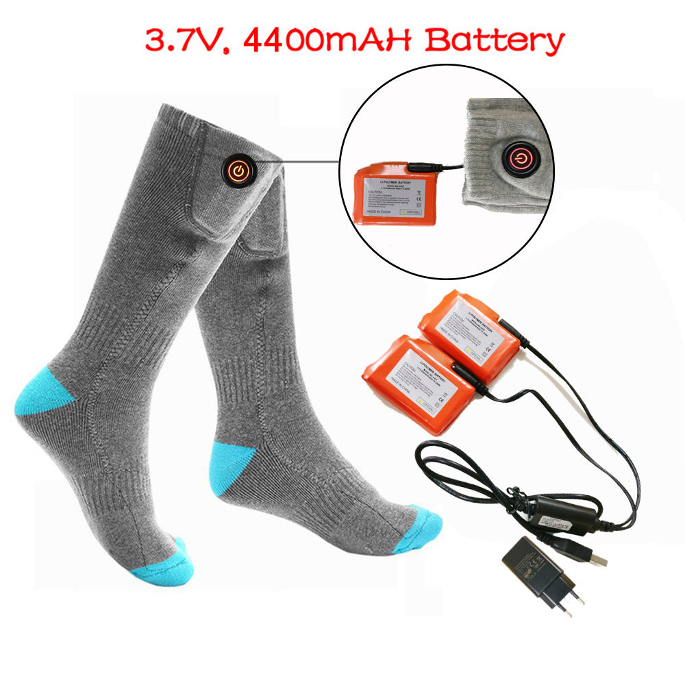 Rechargeable Heating Socks Keep Warm In Winter