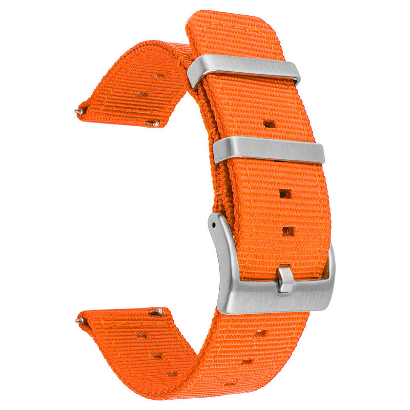 Nylon Watchband Quick Release Waterproof Woven Strap