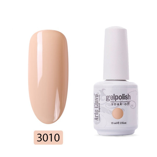 15ML Nail Gel Summer Series Colorful Soak Off UV