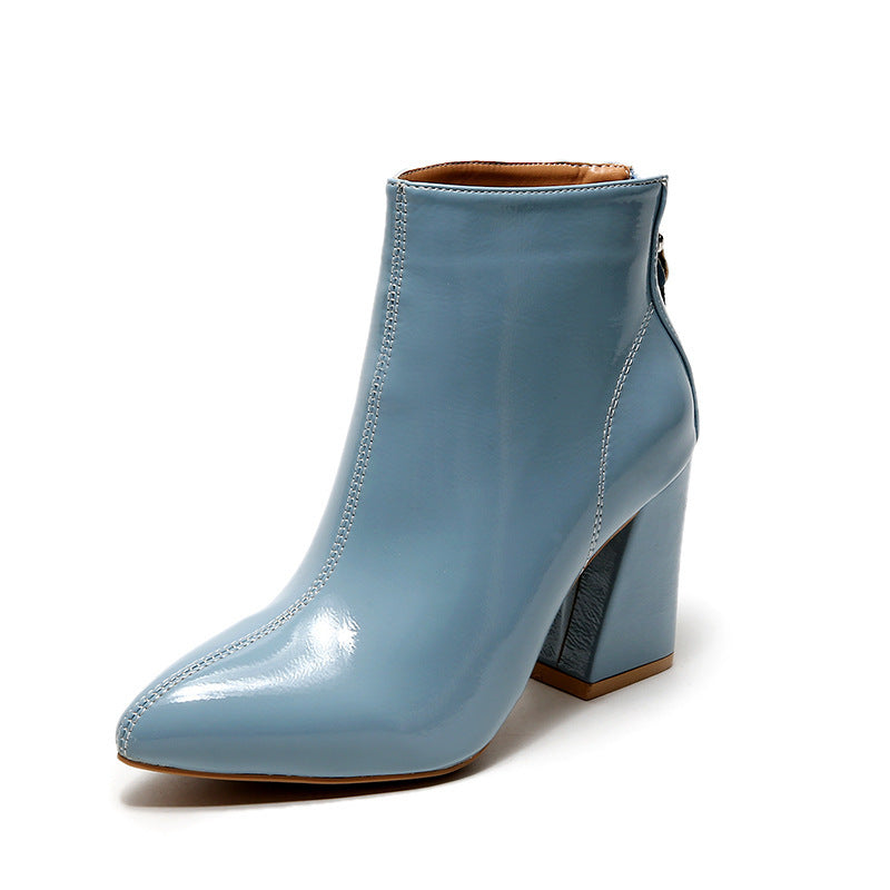 Solid Color Comfortable All Match Martin Boots