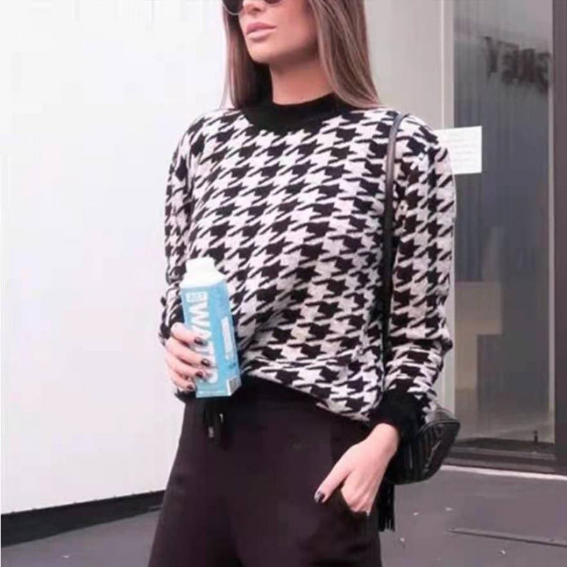 Turtleneck Loose Sweater Women's Knitwear