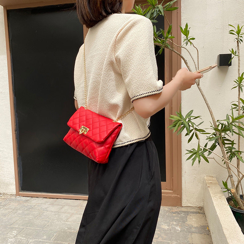 Diamond Chain Shoulder Bag For Women