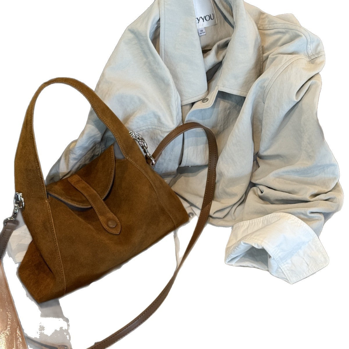 Womens Retro Minimalist Shoulder Crossbody Bag