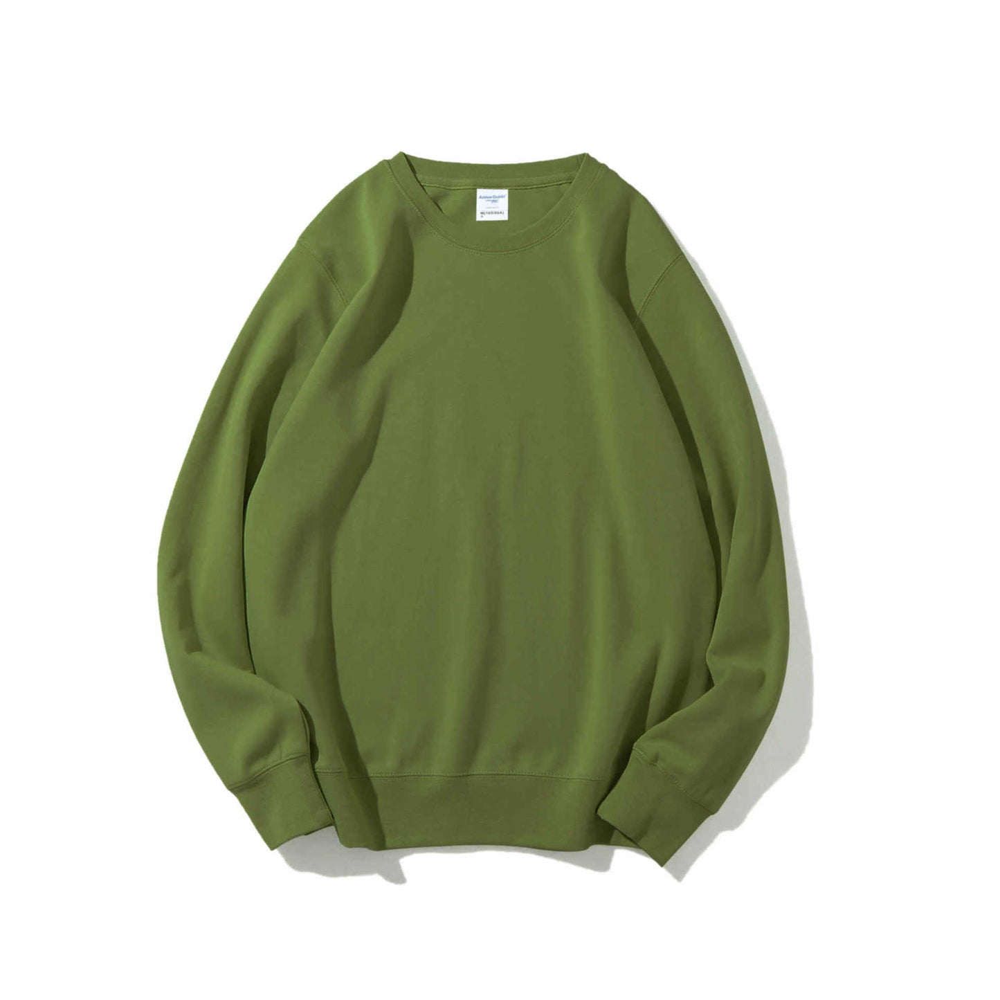 Solid Healthy Round Neck Sweater Long Sleeve