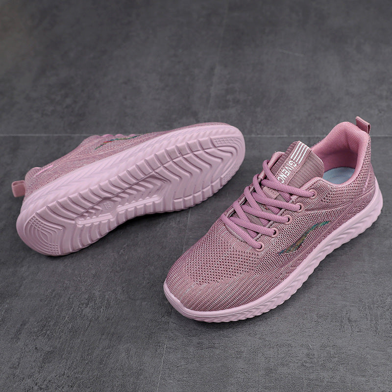 Running Flying Knit Soft Sole Women's Shoes