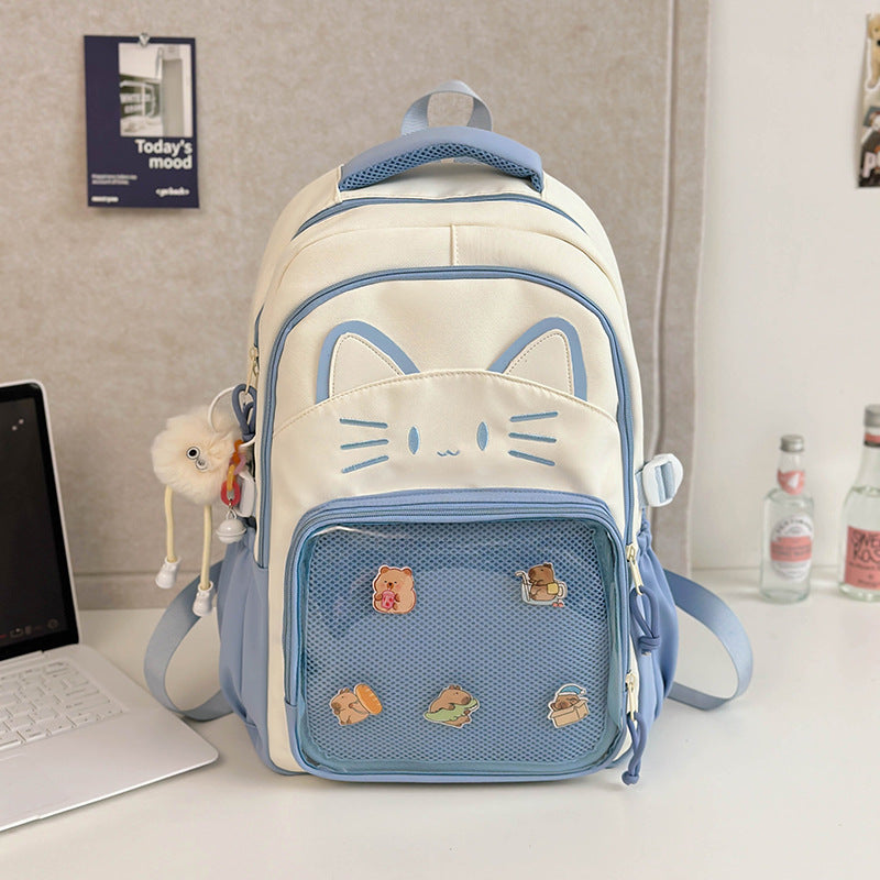 Korean Version Cartoon Large Capacity Casual Backpack