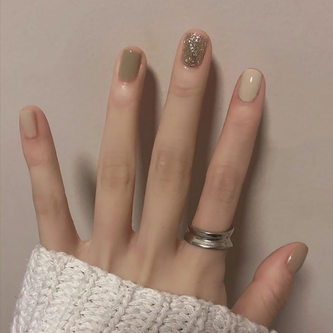 Women's Three-color New Ice Jelly Nude Color Gel Nail Polish Suit