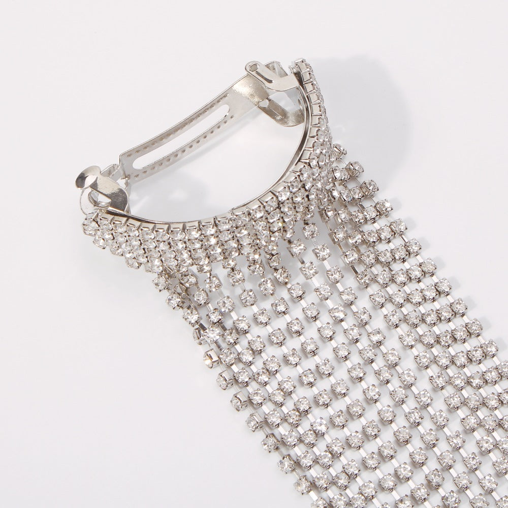 Hair Accessories Geometric Claw Chain Retro Temperament Chain Hairpin Female