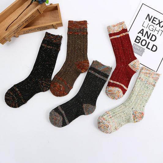 Fleece-lined Extra-thick Warm Mid-calf Slouch Socks