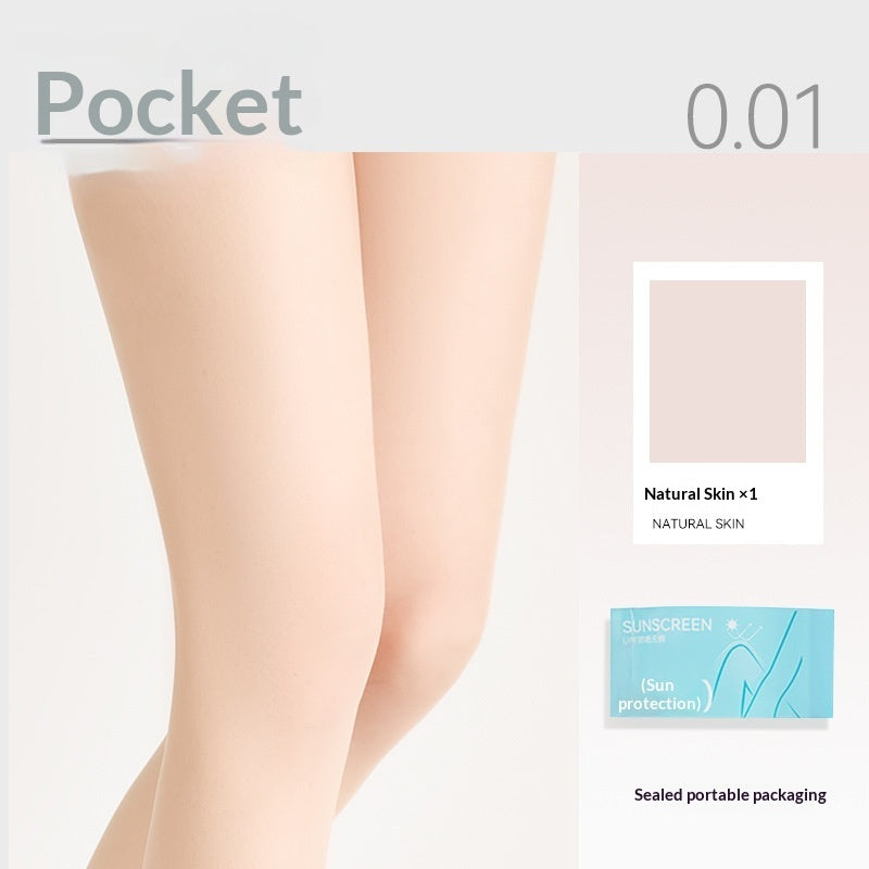 UV-protective Snag-resistant Concealing Skin-enhancing Pantyhose