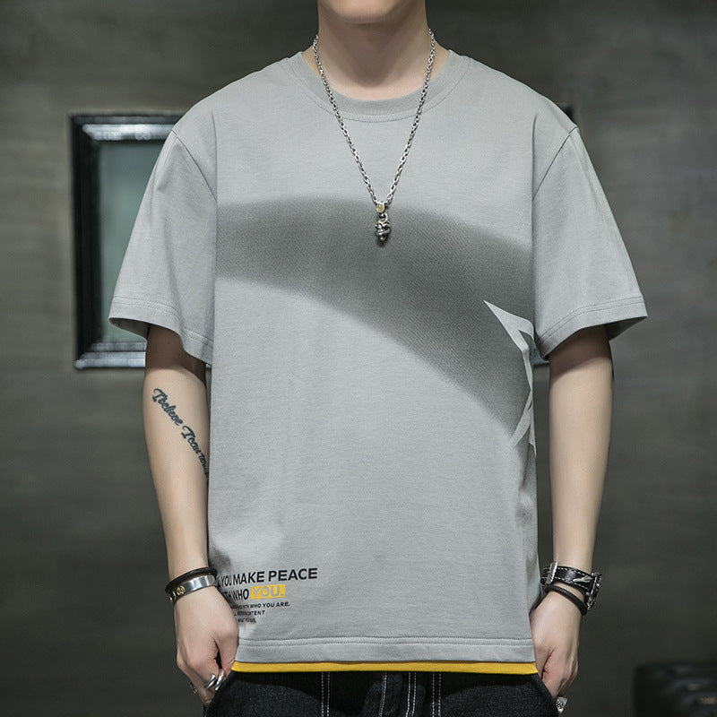 Men's Fashion Cotton Short Sleeve