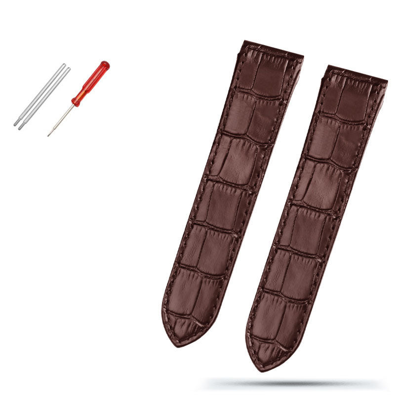 Cowhide Strap Bow Buckle For Men And Women