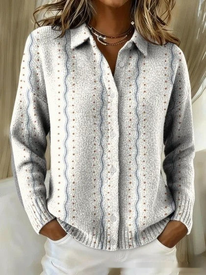 Womens Loose-fitting Sweater Cardigan For European And American-style Outfits