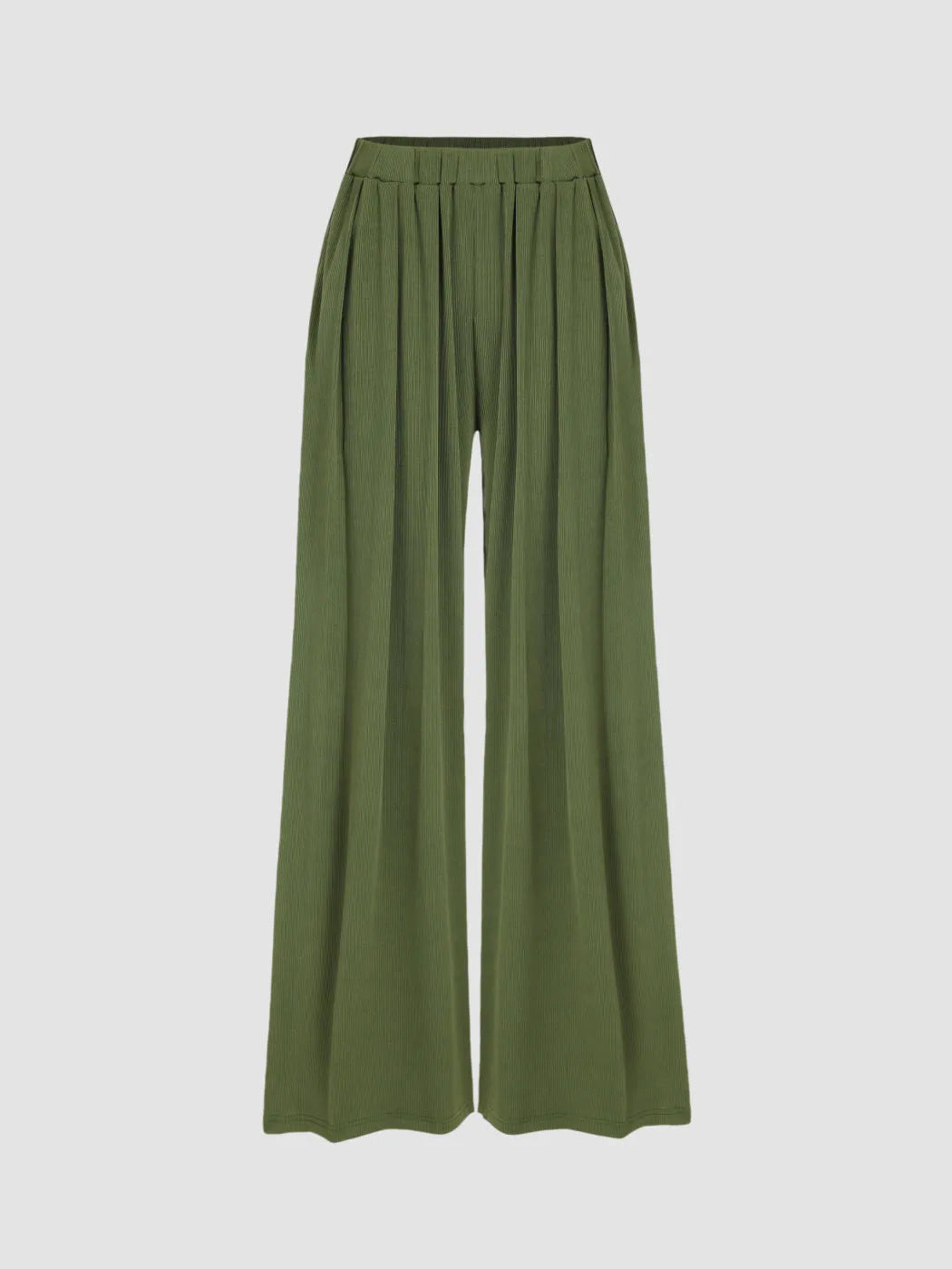 Women's Pants Casual Elastic Wide-leg Pants