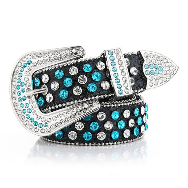Fashion New Decorative Diamond Inlaid Women's Belt